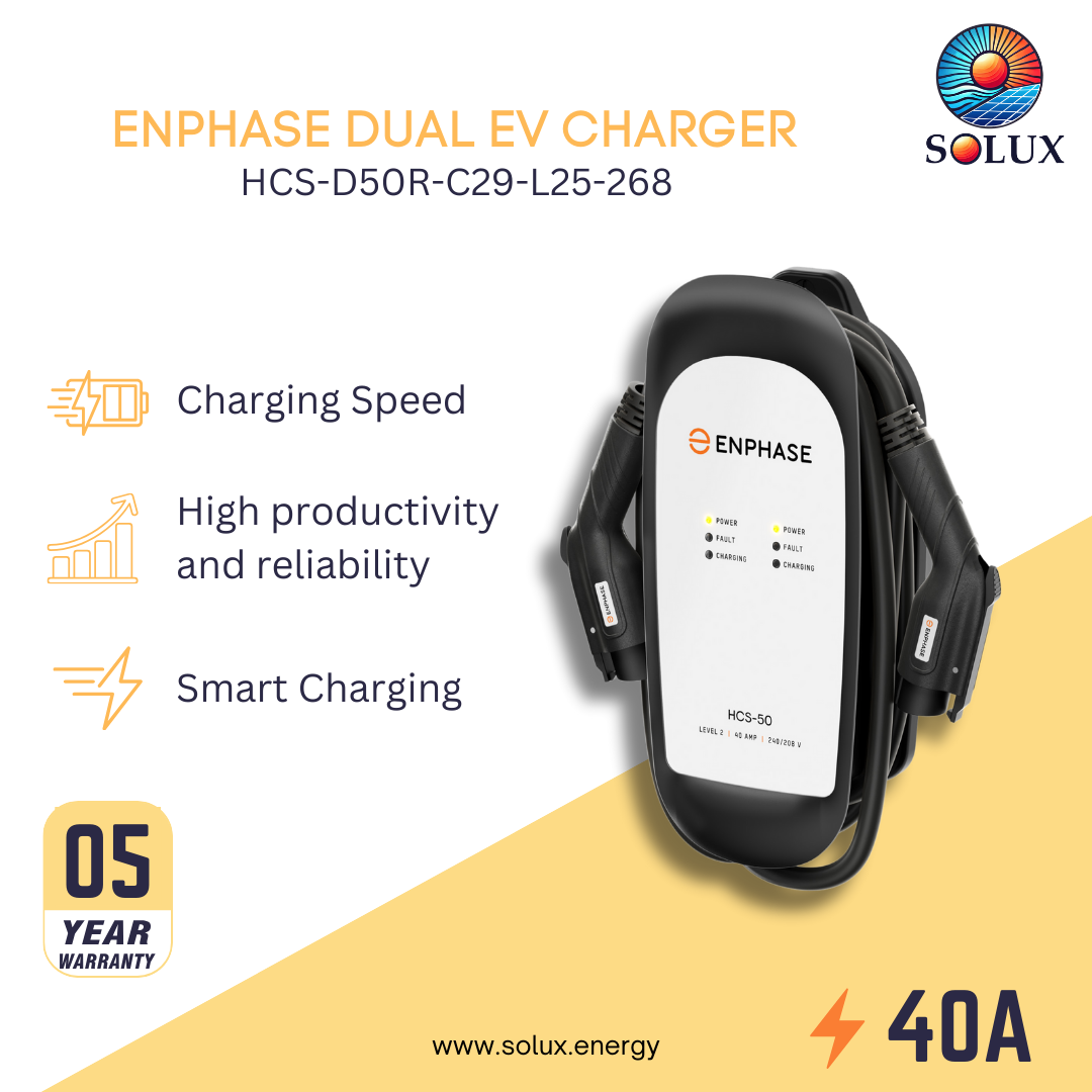 This is an image of Enphase Dual Ev Charger 40A